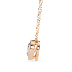 Timeless Round Bezel Pendant