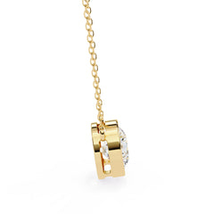 Timeless Round Bezel Pendant