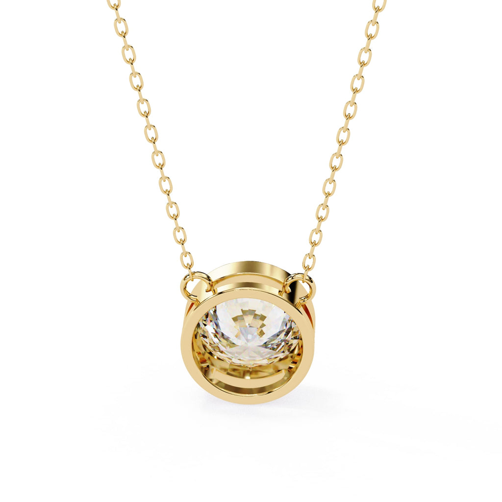 Timeless Round Bezel Pendant