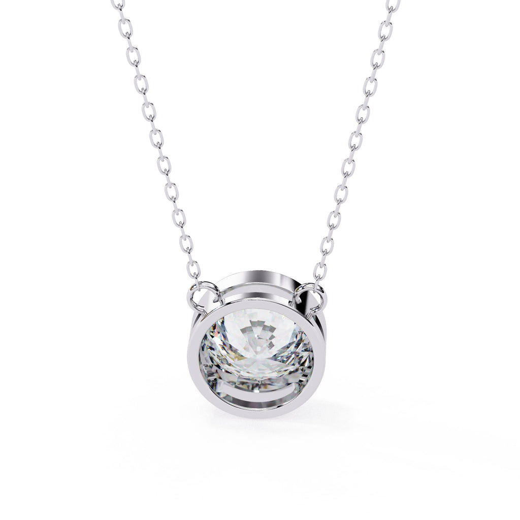 Timeless Round Bezel Pendant