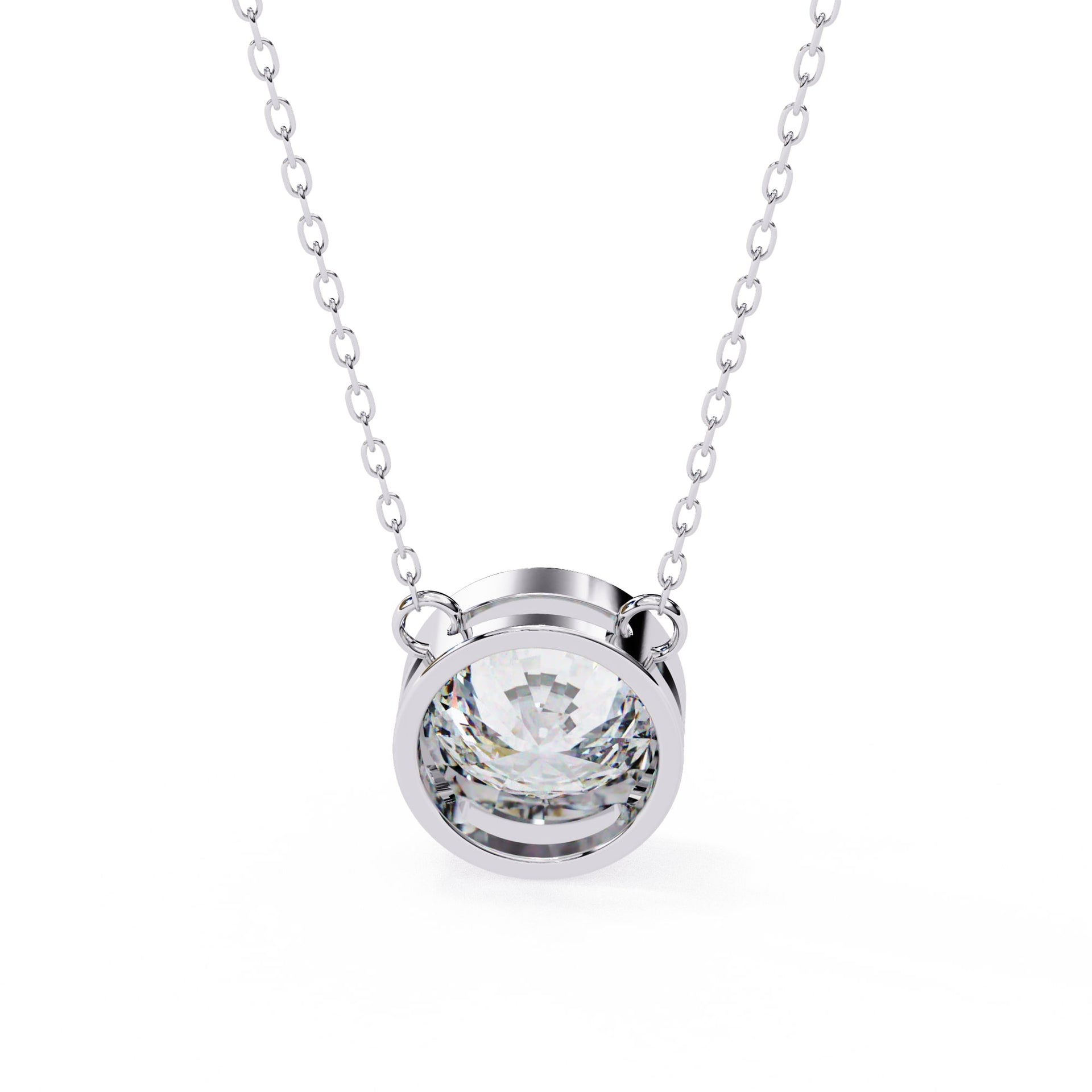 Timeless Round Bezel Pendant