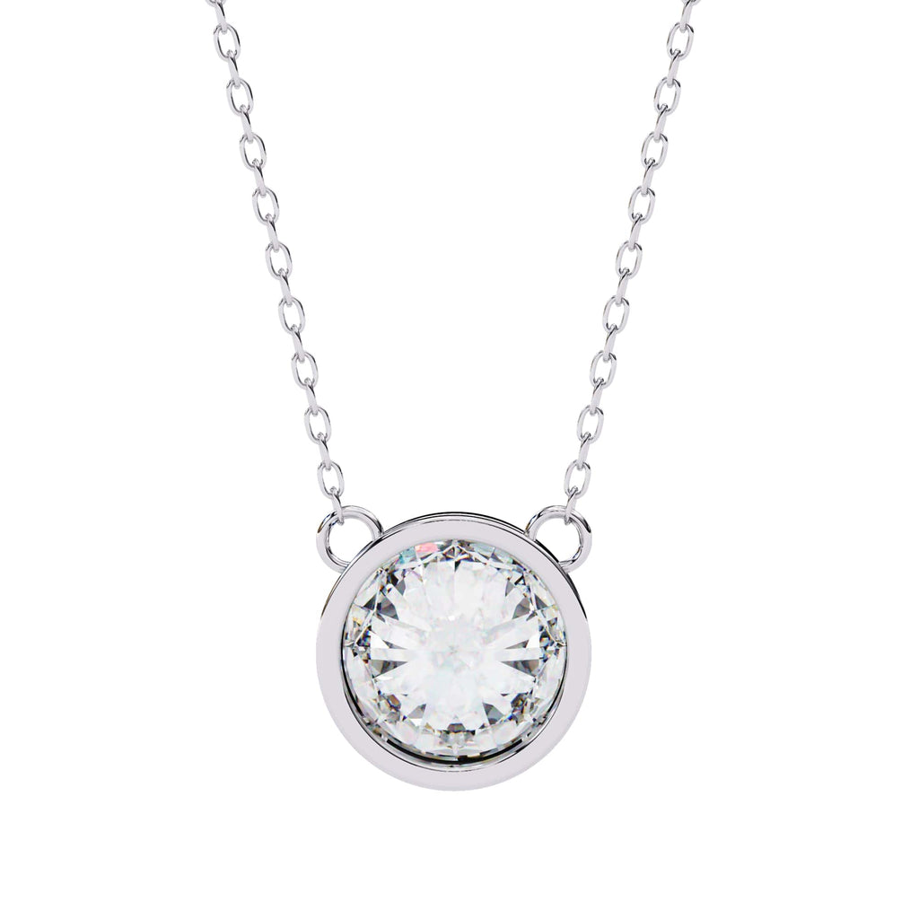 Timeless Round Bezel Pendant