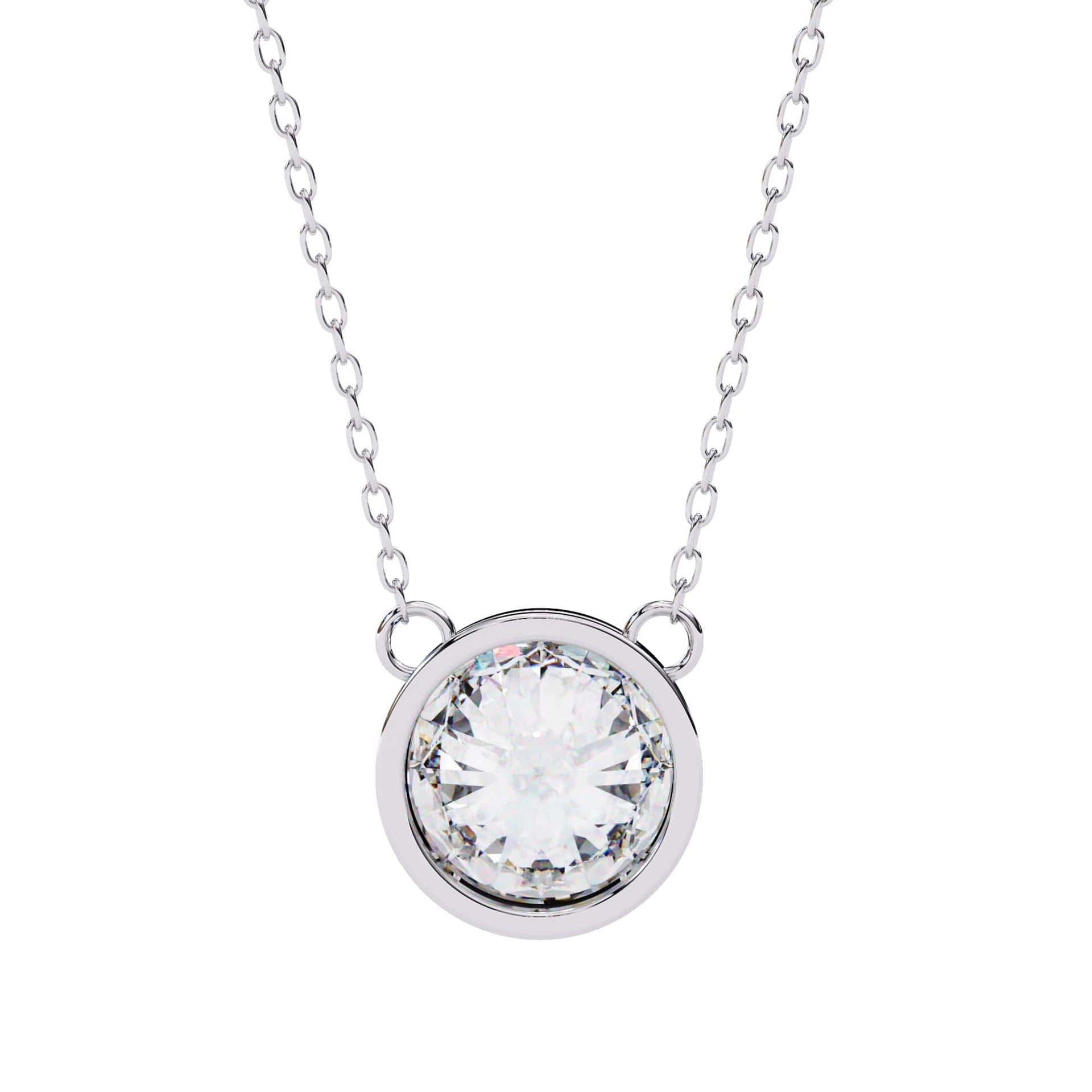 Timeless Round Bezel Pendant