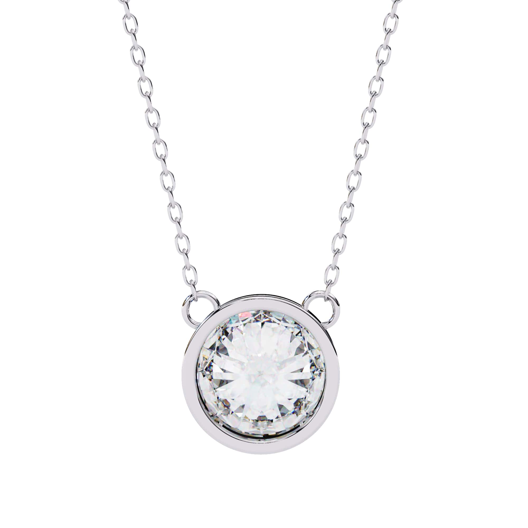 Timeless Round Bezel Pendant