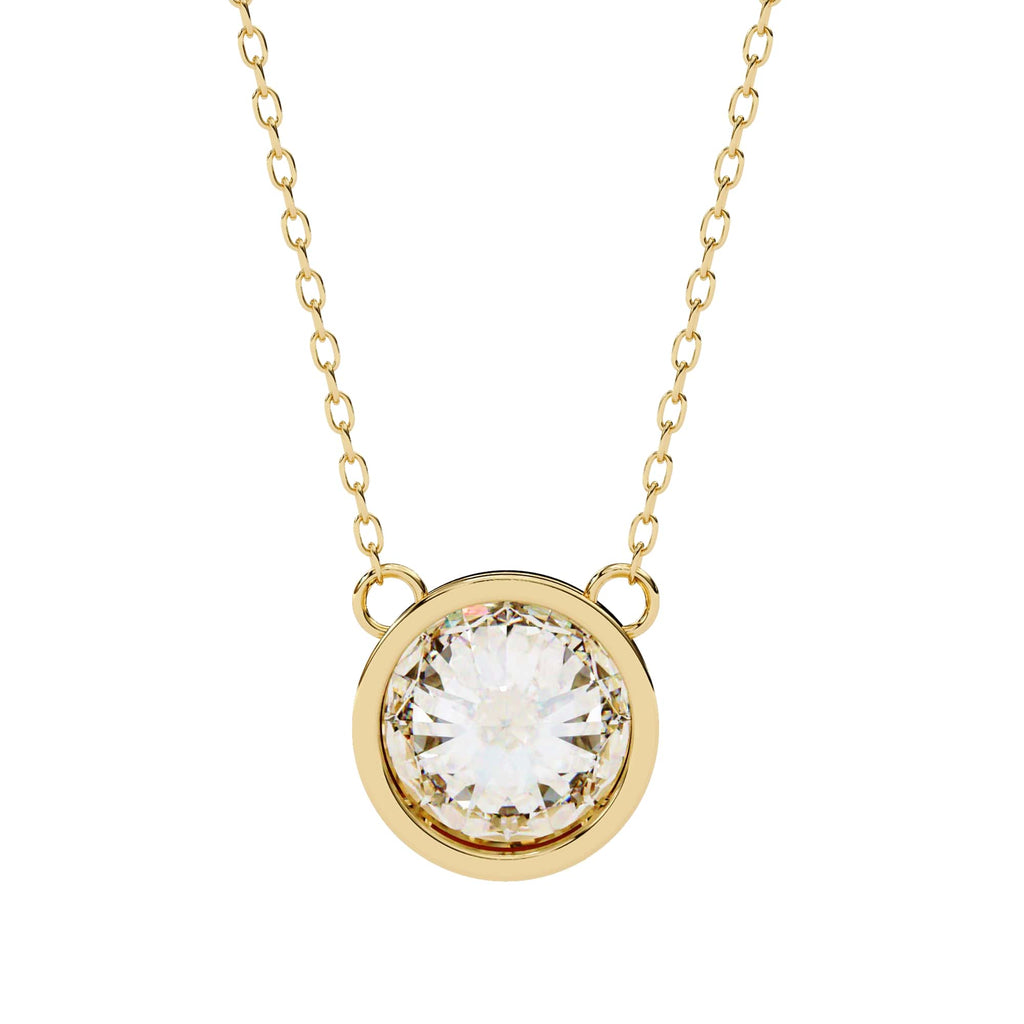 Timeless Round Bezel Pendant