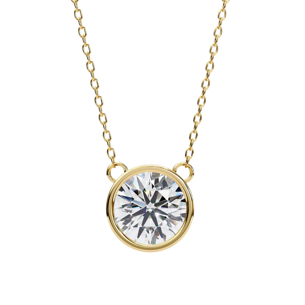 Timeless Round Bezel Pendant