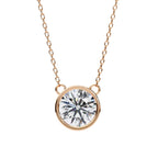 Timeless Round Bezel Pendant