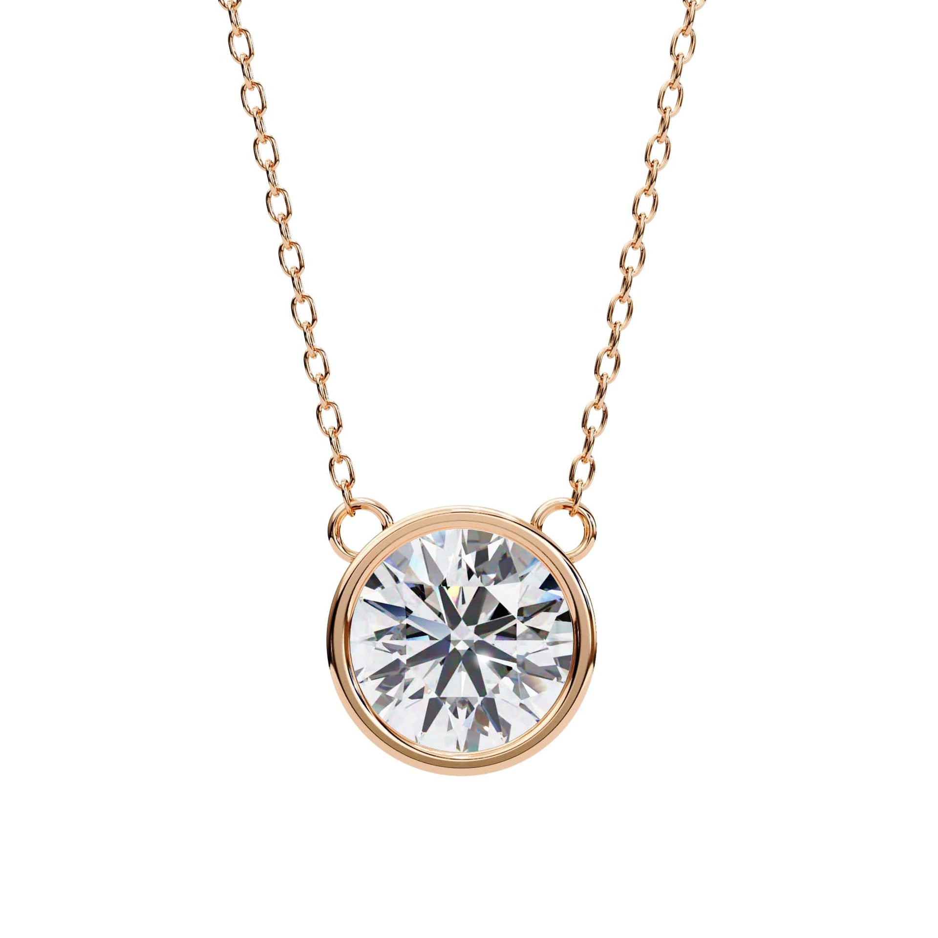 Timeless Round Bezel Pendant