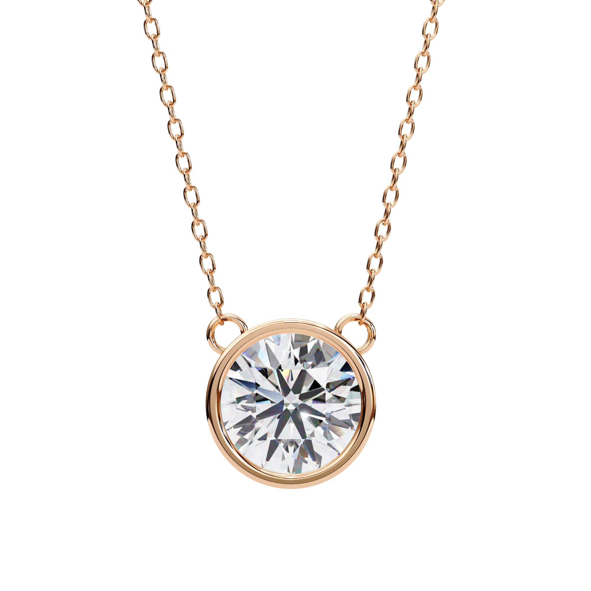 Timeless Round Bezel Pendant