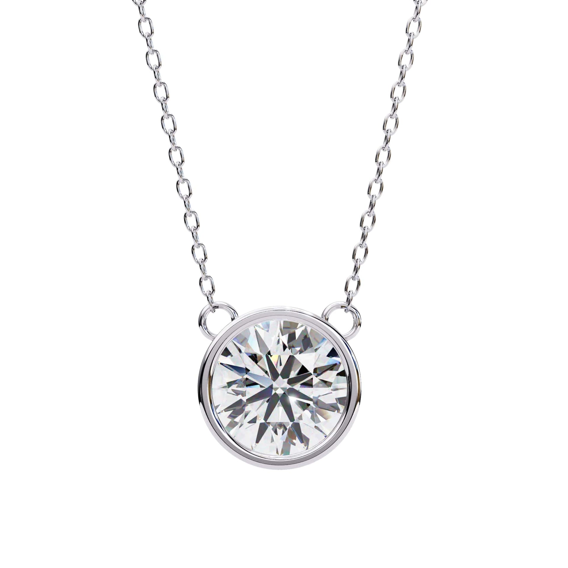Timeless Round Bezel Pendant
