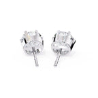 Fancy Round Lab Grown Diamond Stud Earrings