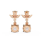 Multi Shape Lab Diamond Dangler Earrings
