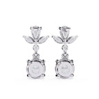 Multi Shape Lab Diamond Dangler Earrings