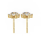 Multi Shape Lab Diamond Dangler Earrings