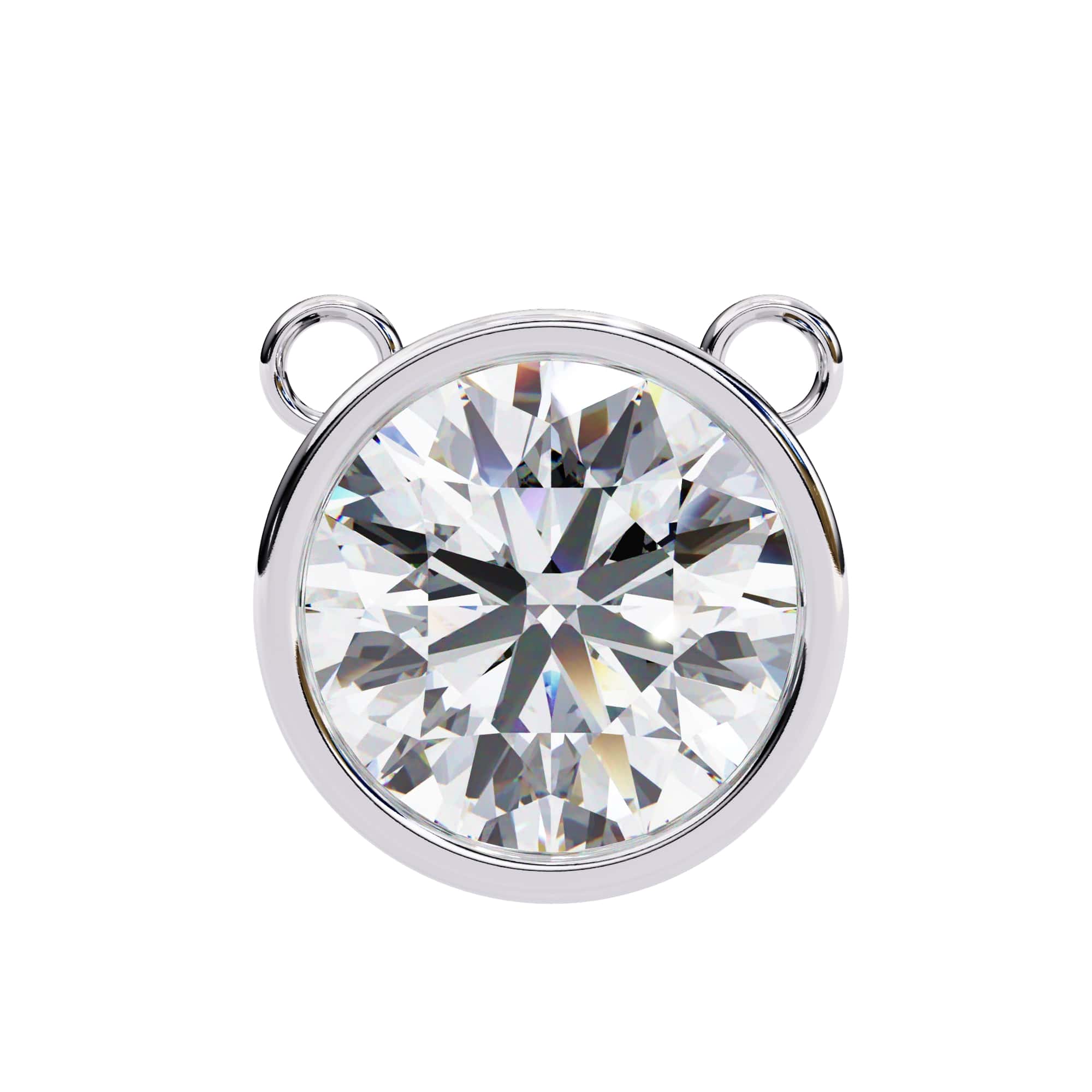 Timeless Round Bezel Pendant