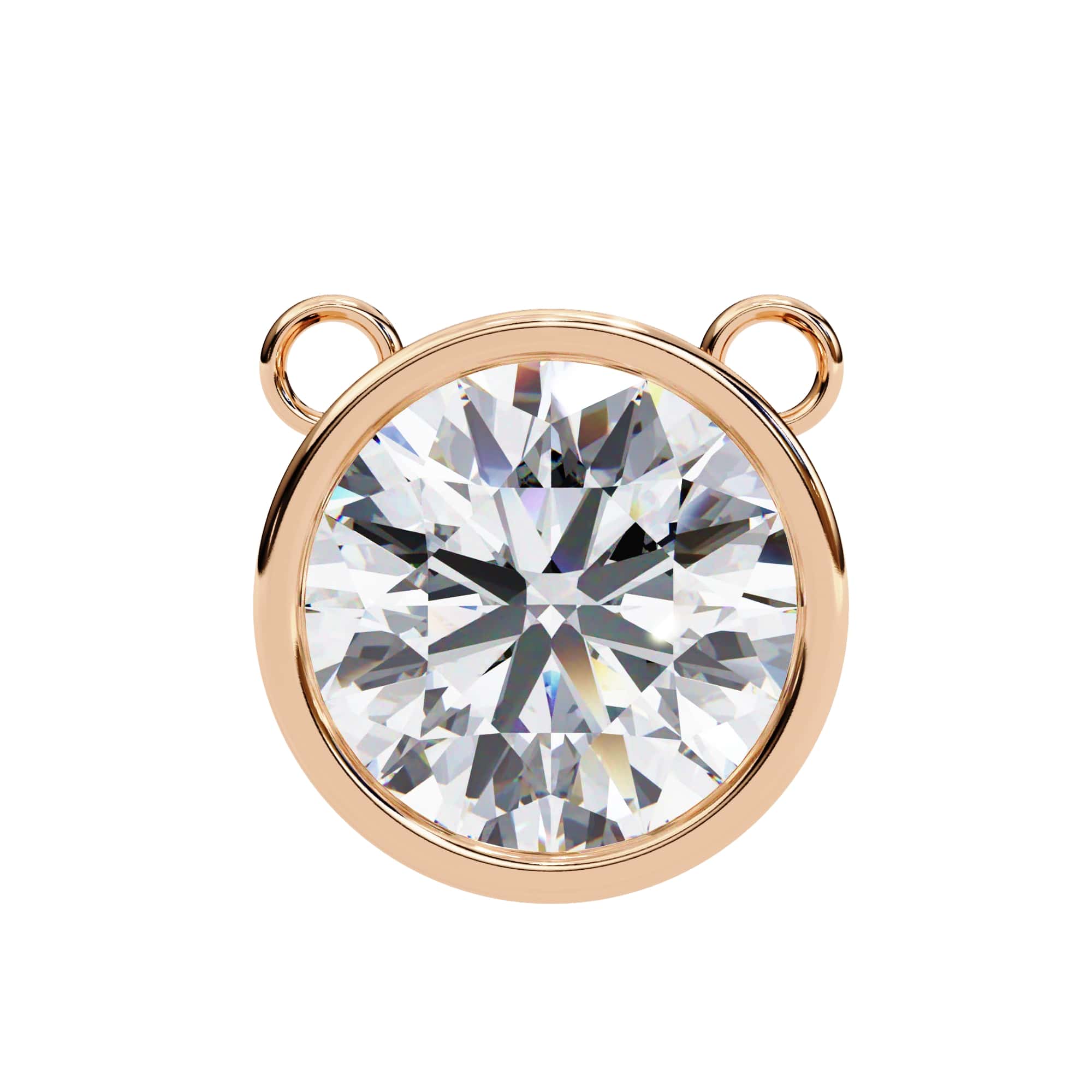 Timeless Round Bezel Pendant