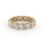 Classic Pear Cut Diamond Eternity Wedding Band