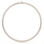 42.50 Carat Round Diamond Tennis Necklace