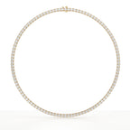 Round Cut Lab Diamond Necklace