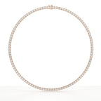 Round Cut Lab Diamond Necklace