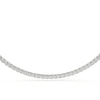 Round Cut Lab Diamond Necklace
