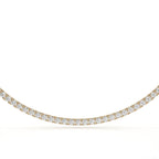 Round Cut Lab Diamond Necklace