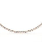 Round Cut Lab Diamond Necklace