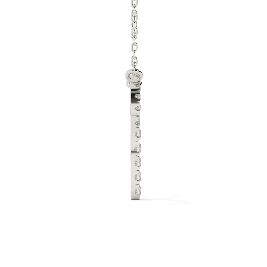 1 Carat Round Diamond Aries Zodiac Sign Pendant