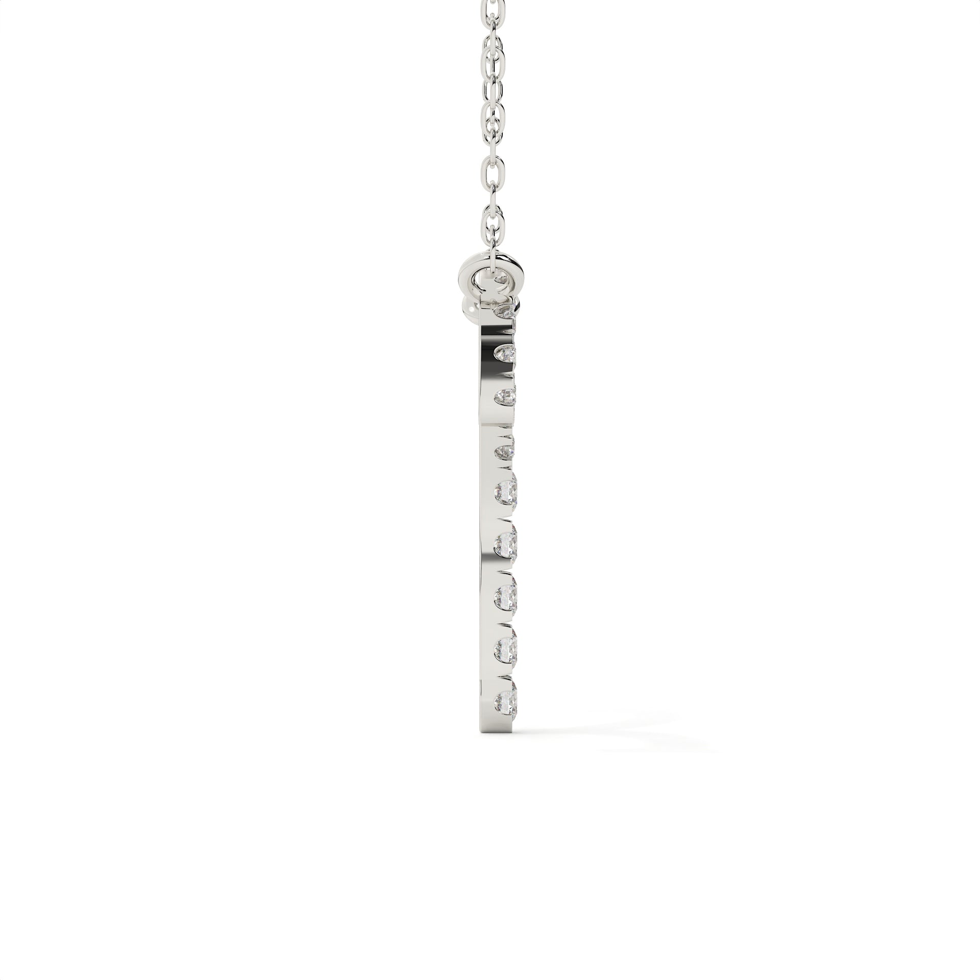 1 Carat Round Diamond Aries Zodiac Sign Pendant