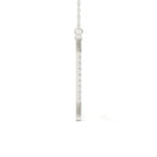 Gemini Zodiac Sign Lab Grown Diamond Pendant