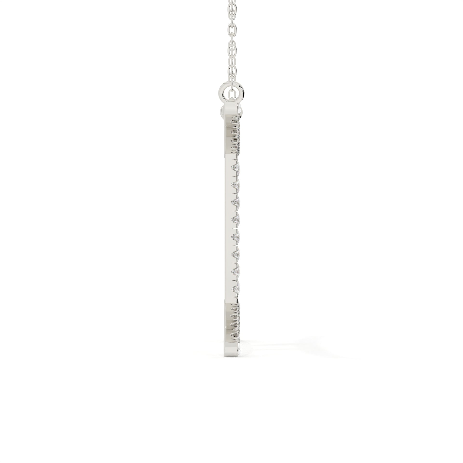 Gemini Zodiac Sign Lab Grown Diamond Pendant