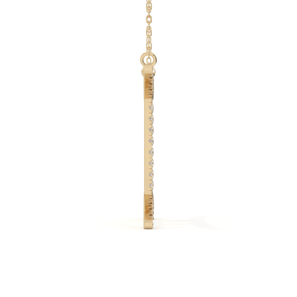 1 Carat Gemini Zodiac Sign Lab Grown Diamond Pendant