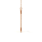 Gemini Zodiac Sign Lab Grown Diamond Pendant