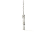 Sagittarius Zodiac Sign Round Lab Diamond Pendant