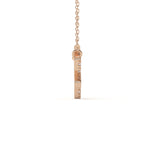 Sagittarius Zodiac Sign Round Lab Diamond Pendant