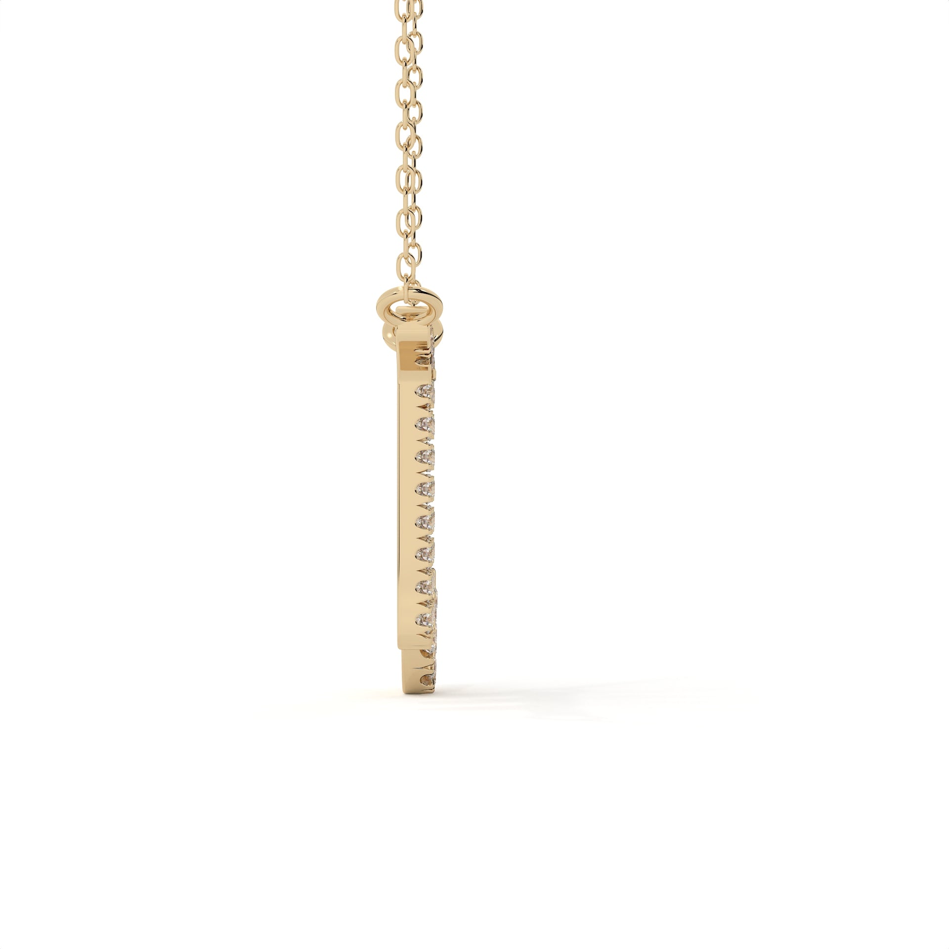 0.93 Carat Round Lab Diamond Scorpio Zodiac Pendant