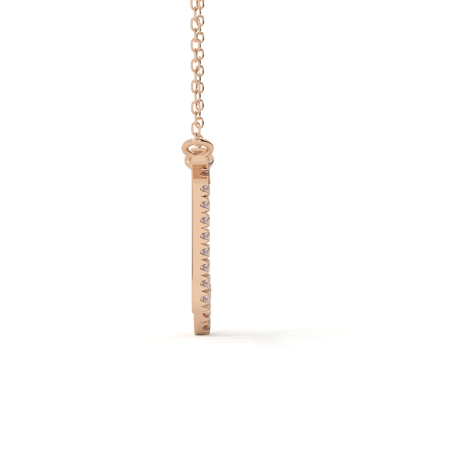 0.93 Carat Round Lab Diamond Scorpio Zodiac Pendant