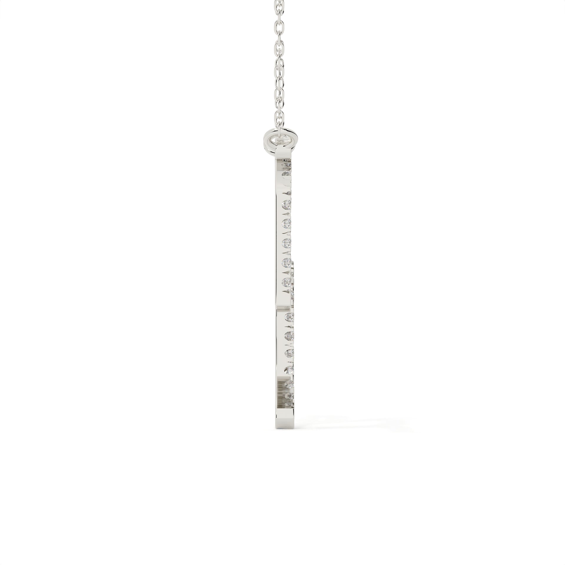 1.09 Carat Round Cut Lab Diamond Capricorn Zodiac Pendant