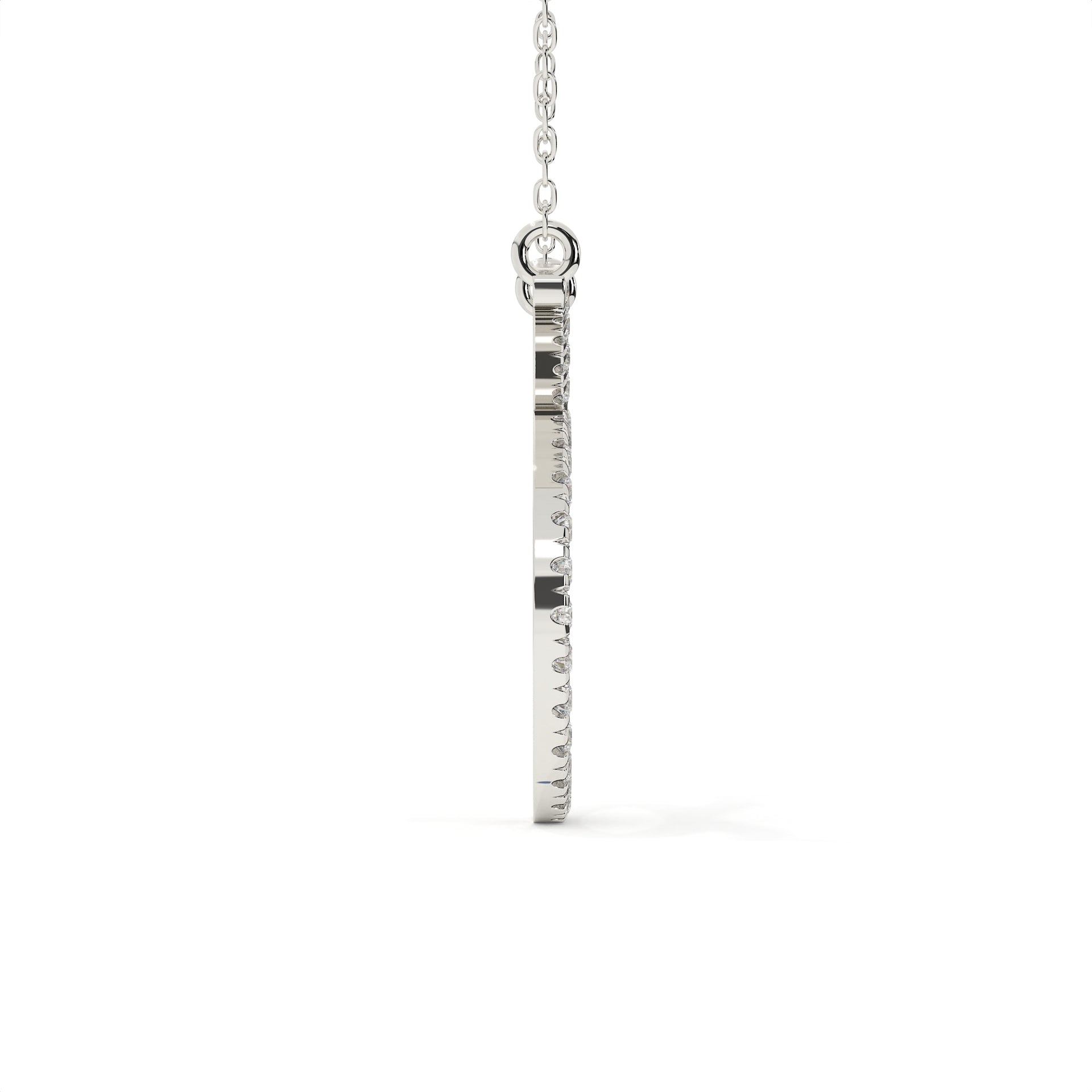 0.94 Carat Round Cut Diamond Taurus Zodiac Pendant