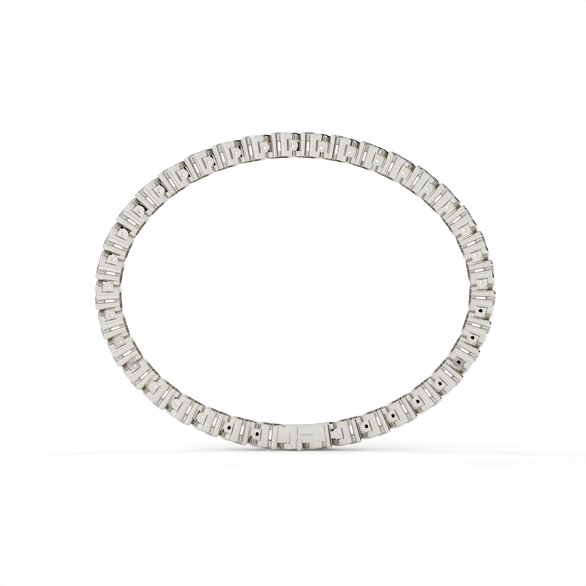 Marquise Cut Lab Grown Diamond Tennis Bracelet
