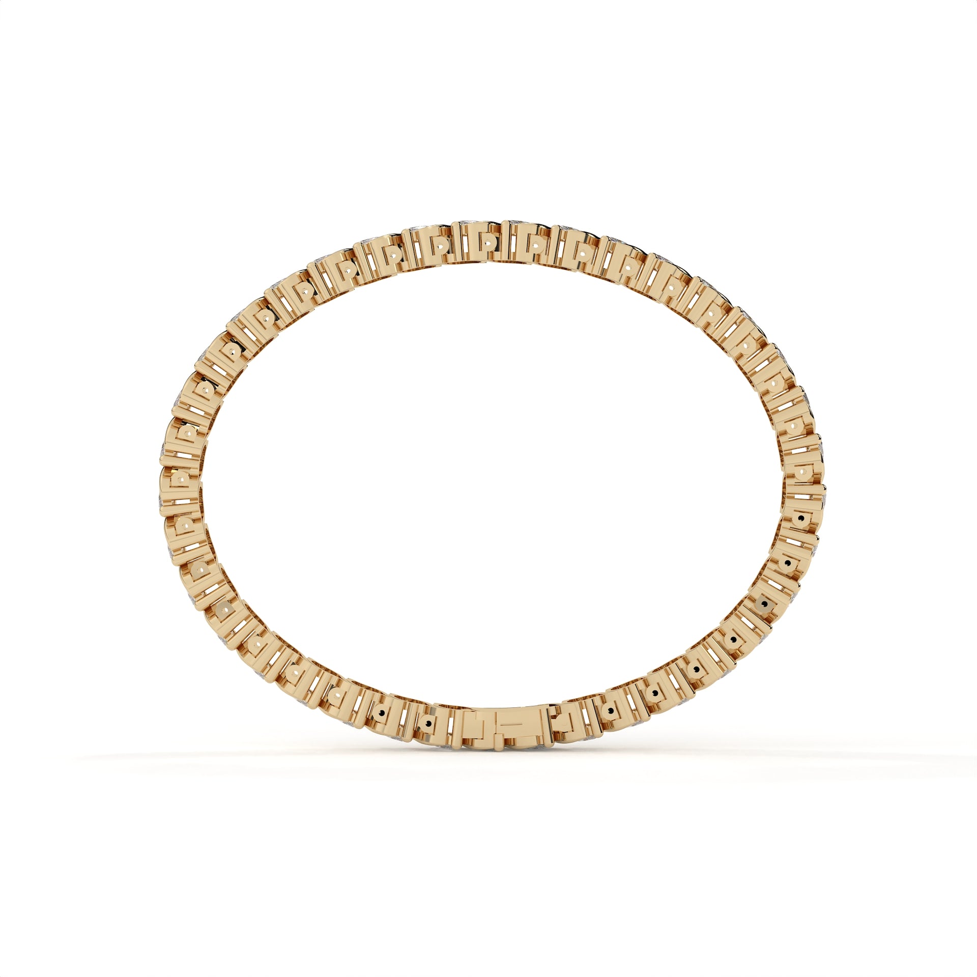 Marquise Cut Lab Grown Diamond Tennis Bracelet