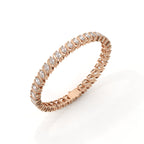Marquise Cut Lab Grown Diamond Tennis Bracelet