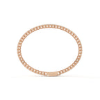 Unique Emerald Cut Diamond Tennis Bracelet