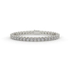 Modern Round Cut Lab Diamond Tennis Bracelet