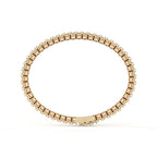 Oval Cut Diamond 4 Prong Tennis Bracelet