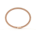 Oval Cut Diamond 4 Prong Tennis Bracelet