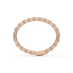 Asscher Cut Lab Grown Diamond Tennis Bracelet