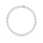 20.50 Carat Radiant Diamond Tennis Bracelet