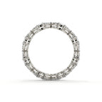 Marquise Cut Diamond Floral Eternity Band