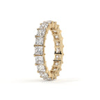 Princess Cut Lab Diamond Full Eternity Band